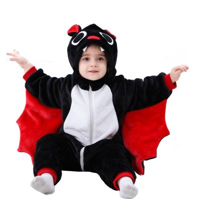 ABTSHU Baby Bat Costume Toddler Halloween Dress Up Outfit 2-3 Years