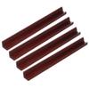BESPORTBLE Wooden Mahjong Racks: 4Pcs 8.97inch Portable American Mahjong Tile Racks/Trays/Holders for Dominoes, Mexican Train & More Game view 1