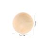 BESPORTBLE 15-Piece Unfinished Hardwood Hockey Balls 5cm Solid Wood Rounds for No-Bounce Floor Hockey and DIY Craft Projects for Training Equipment and Indoor Activities view 2