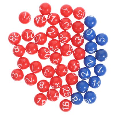 SUPVOX 1set Lottery Balls for Raffles and Bingo Games of Easy Identify Entertainment Spheres Etching for Parties and Gatherings