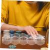 BESPORTBLE 1pc Poker Chip Storage Holder Large Capacity Poker Chip Carrying Case for Cards view 4