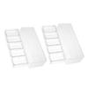 JOINPAYA Poker Chips Organizer with Cover 100-Piece Chips Tray Storage Container for Gamers Easy Access for Tournaments and Home Use view 1
