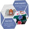 JOINPAYA Poker Chips Organizer with Cover 100-Piece Chips Tray Storage Container for Gamers Easy Access for Tournaments and Home Use view 3
