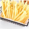 HONITANO 20pcs Lifelike Fake French Fries Props Realistic Artificial French Fries for Decoration Model for Theme Parties and Display Random for Fun Events view 2