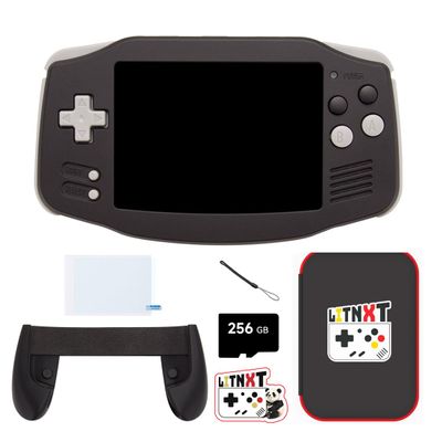 LITNXT RG34XX Retro Gaming Console, 3.4-inch IPS LITNXT Handheld Game Console Portable Retro Video Game Player with Accessories, Birthday Xmas Gift for Adults