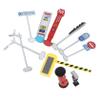 TOYANDONA 1 Set Miniature Road Signs Traffic Light Models for Sand Table Decor Educational Prop for Traffic Knowledge and Play Scenes view 1