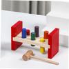 KONTONTY 1 Set Wooden Knocking for Educational Percussion Plaything with Design Enhances Cognitive Skills and Hand Eye Coordination for Learning Activities view 2