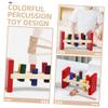 KONTONTY 1 Set Wooden Knocking for Educational Percussion Plaything with Design Enhances Cognitive Skills and Hand Eye Coordination for Learning Activities view 4