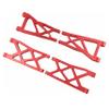 4PCS Aluminum Front & Rear A-Arms for Arrma 1/10 Vorteks, Granite, Senton 3S BLX 550  Upgrade Suspension Parts Replaces AR330516, AR330443 (Red) view 3