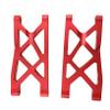 4PCS Aluminum Front & Rear A-Arms for Arrma 1/10 Vorteks, Granite, Senton 3S BLX 550  Upgrade Suspension Parts Replaces AR330516, AR330443 (Red) view 4