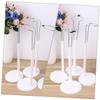 Abaodam 8Pcs Doll Display Stand Holder Plastic Rack for Dolls Firm Base for Safe Display Convenient Storage for Collectible Dolls view 4