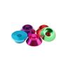 M2.5 Colourful Anodized Aluminum Alloy Cone Cup Head Washer Cap Head Gaskets for RC Parts 8Colors 50PCS(Royal Blue) view 3