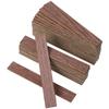 DECHOUS 40Pcs Miniature Dollhouse Flooring Self Adhesive Dollhouse Wood Flooring for DIY Doll House Decor Peel and Stick Floor Accessory (Dark Brown) view 1