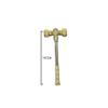 DIY Modular Brass Hammer Set -14.5 Inch T-Handle Set (Thor's Hammer/Adamantium Stick/Cross Sword) Detachable Metal Construction Tools, Collectible Role Play Props for Home Decor, Gifts and Conferences view 2