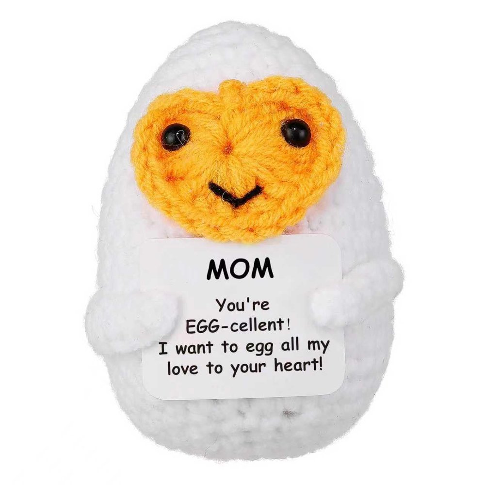 Rumhut Birthday Gift for Mom Positive Egg Christmas Stocking Stuffers (Egg-cellent MOM)