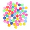 LIOOBO 60pcs Lottery Balls Seamless Plastic Number Balls for Entertainment Events view 1