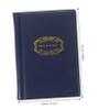 NUOBESTY 10sheets Coin Organizer Album Commemorative Coin Holder Book Sturdy Book Albums for Stamp Collections view 2
