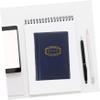 NUOBESTY 10sheets Coin Organizer Album Commemorative Coin Holder Book Sturdy Book Albums for Stamp Collections view 4
