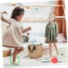 GALPADA 4pcs Single Foot Jumping Ball Toy Eco-Friendly Balls for Boys and Girls for Fitness Equipment Random Color view 3