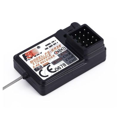 FS-GR3E Long Range Receiver 2.4G 3CH Receiver for FS-GT2/FS-GT2B/FS-GT3/FS-GT3B/FS-GT3C/TH9X RC Car Boat Truck Transmitter