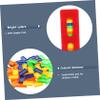 BESPORTBLE 5bags Dominoes Block Boys and Girls Games Creative Ability Cultivation Toy Building Blocks Random Color view 4