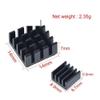 1set=2PCS e 3 Heatsink 2 Loaded Single Dedicated Aluminum Heat Sink for DIY Kit view 2