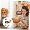 GALPADA 3pcs Halloween Pumpkin and Skeleton Skull Headbands for Boys and Girls Cosplay Hair Accessories for Parties Gatherings and Photography view 2
