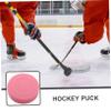 BESTonZON 2pcs PVC Hockey Pucks Lightweight Training Accessory for Street Hockey and Practice Sessions Safe for Even Weight Distribution view 3