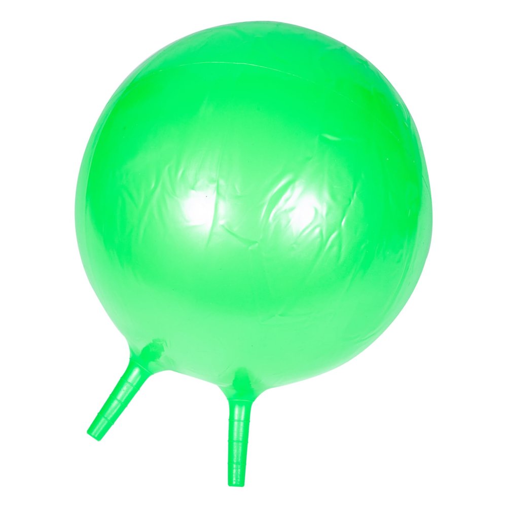 SUPVOX Inflatable PVC Jumping Ball for Boy Girl Wear-Resistant Household Toy with Easy-Grip Handles for Balance and Sensory Training for Outdoor and Indoor Fun