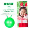 SUPVOX Inflatable PVC Jumping Ball for Boy Girl Wear-Resistant Household Toy with Easy-Grip Handles for Balance and Sensory Training for Outdoor and Indoor Fun view 2