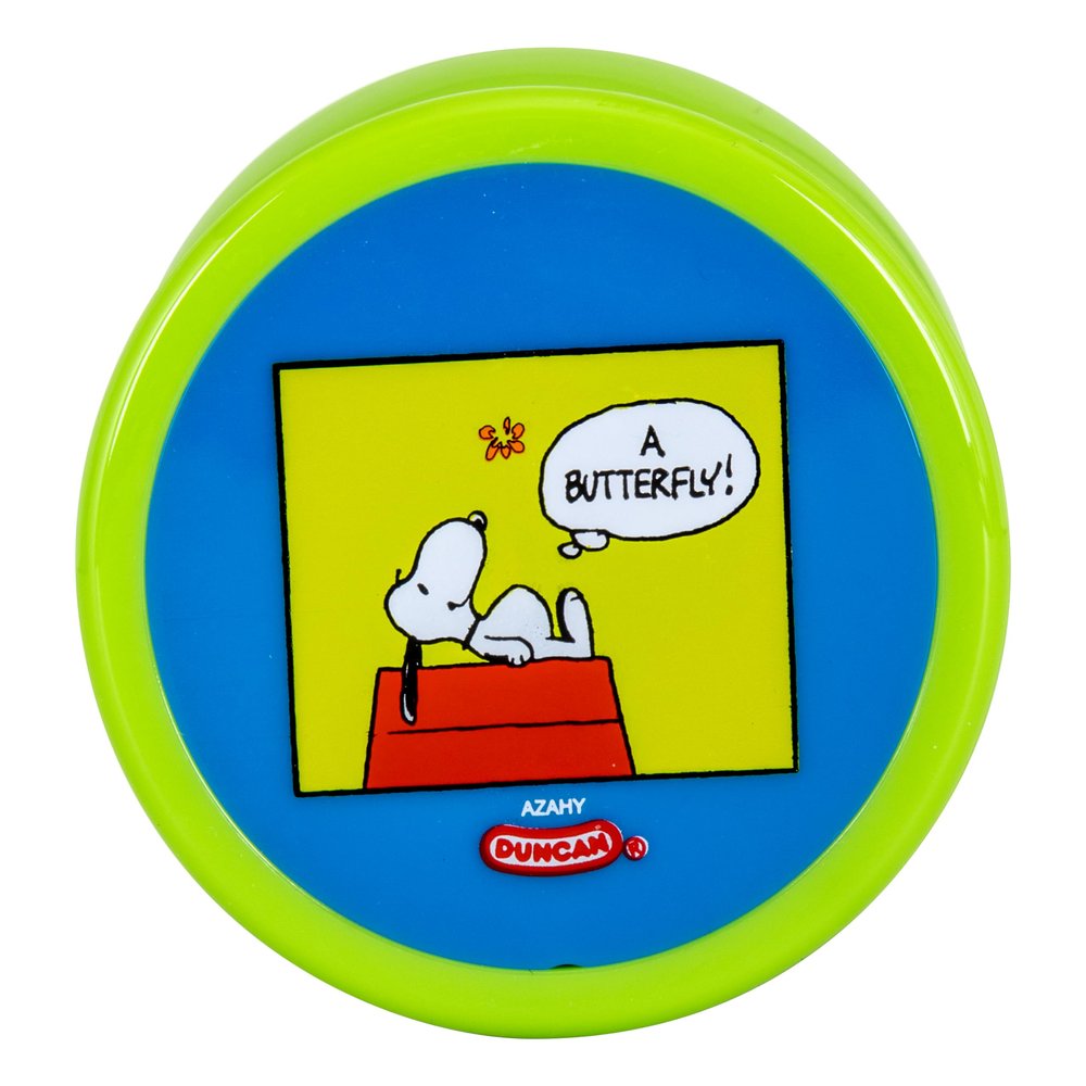 Duncan Toys Butterfly Yo-Yo, x Peanuts, Beginner Yo-Yo with String, Steel Axle and Plastic Body, Snoopy Butterfly