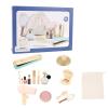Aoaoy Children's Cosmetics Props Wooden Makeup Toys Set Simulation Play Beauty Makeup Cosmetic Gift Set for Girls view 1