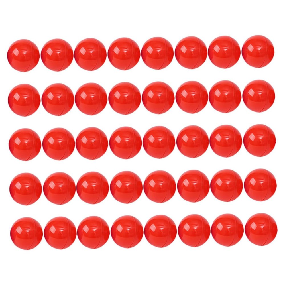 JECOMPRIS 100pcs Openable Plastic Lottery Balls for Raffle Drawing 3CM Party Game Props Fun Activity Supplies for Home Gatherings and Events