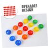 JECOMPRIS 100pcs Openable Plastic Lottery Balls for Raffle Drawing 3CM Party Game Props Fun Activity Supplies for Home Gatherings and Events view 4
