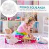 Gadpiparty 100Pcs Baby Rattle Toy Set Built-in Plastic Ring Boxes Plush Noisemaker for Boys and Girls for Playroom and Nursery view 3