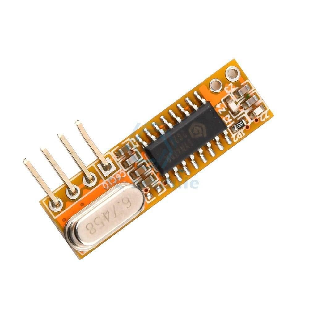 RXB12 Superheterodyne Receiver 433MHZ Module 3.3V-5.5V Direct Replacement of Super Regeneration Anti-Interference