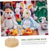 Amosfun 2pcs Doll Stand Stable Display Holder for Dolls Lightweight Design Easy Assembly Chic Attractive for Craft Enthusiasts and Collectors view 4