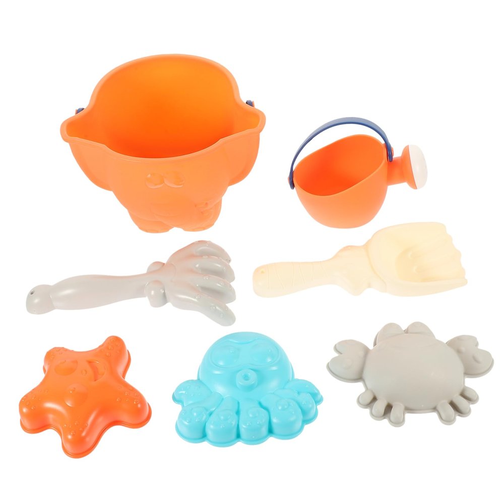 TOBBOMEY 1 Set Sand Playing Beach Dredging Kit for Beach Pool and Garden Fun Lightweight Smooth Surface Stimulates Imagination Random Colors Random Color