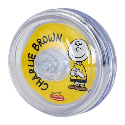 Duncan Toys Imperial Yo-Yo, x Peanuts Imperial Yo-Yo, Beginner Yo-Yo with String, Steel Axle and Plastic Body, Charlie Brown