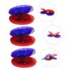 BESPORTBLE 3sets Percussion for Castanets Music Plaything for Early Musical Education Bright Red Blue for Preschool Learning and Rhythm Development 6pcs*3 view 2