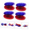 BESPORTBLE 3sets Percussion for Castanets Music Plaything for Early Musical Education Bright Red Blue for Preschool Learning and Rhythm Development 6pcs*3 view 4