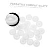 40 Pcs Plastic Pulleys for DIY Drive Transmission Belts Gear Motor Wheel Accessories for Cars and Airplanes Versatile Compatibility view 3