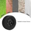 1/10 RC Truck Wheels and Tires, 4pcs Rubber Short Course Truck Tires, Wearproof and Sturdy, 110mm Diameter, 45mm Width, for Slash Arrma, RC with Anti Skid Texture view 3