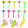 KOMBIUDA 10pcs Hammers Boys and Girls Plastic Squeaky Mallet Toys Hand-eye Coordination Hammer Toys Bulk view 2