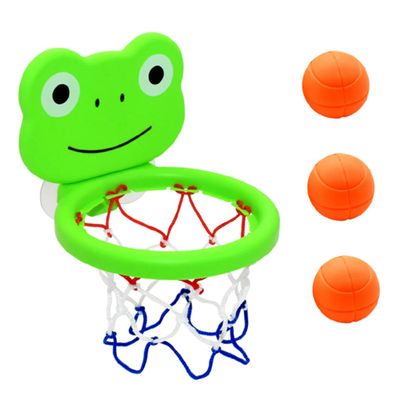 BESPORTBLE 1Sets Indoor Basketball Plaything Suction Cup Bathing for Fun Sports Activity for Showers Enhances Hand Eye Coordination Balls Included