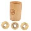 GARIOUANS 1 Set Divination Game with Copper Coins Traditional Chinese Fortune Bucket Tools for Home Temple and Gatherings and Safe Material for Festivities view 1