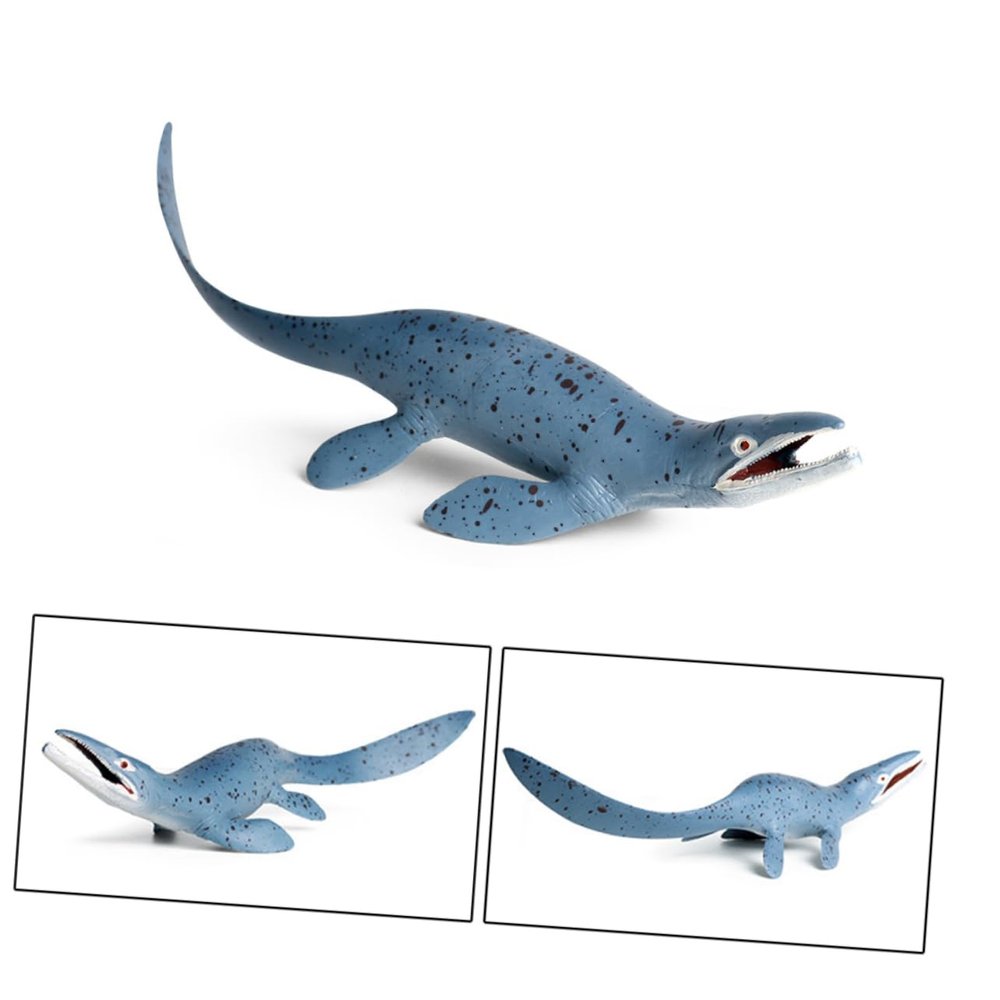 Abaodam 1PC Mosasaurus Model Lifelike Plastic Dinosaur Ornament for Home Office Decor Creative Unique Present Great for Cognitive Skill Development Artistic Design