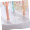 DECHOUS Bottle Drain Rack Newborn Bottles Organizer Drying Stand Eco-Friendly Material Flexible Branches Skid Handle Cover view 3