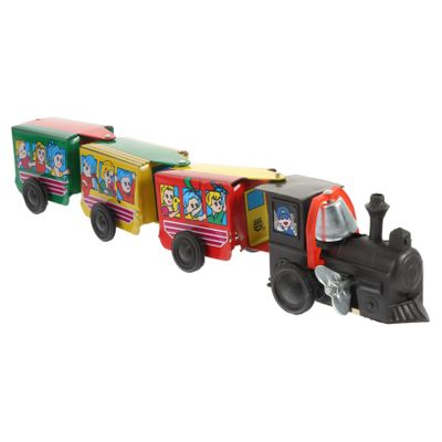 VOSAREA Vintage Wind Up Train for Interactive Desktop Decor for Boys Compact Clockwork Plaything Present for Fun Decoration