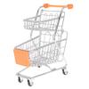 CORHAD Supermarket Handcart Modes Trolley Handcart Toys Desktop Ornament Mini Shopping Cart Boys and Girls Toy view 1